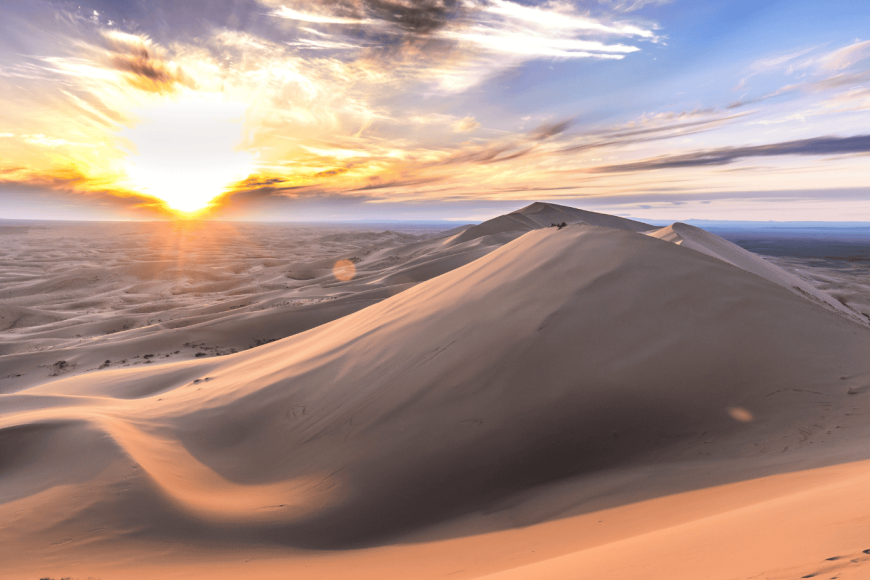 Pustynia, która wydaje dźwięki. Dlaczego wydmy w Mongolii „śpiewają”?