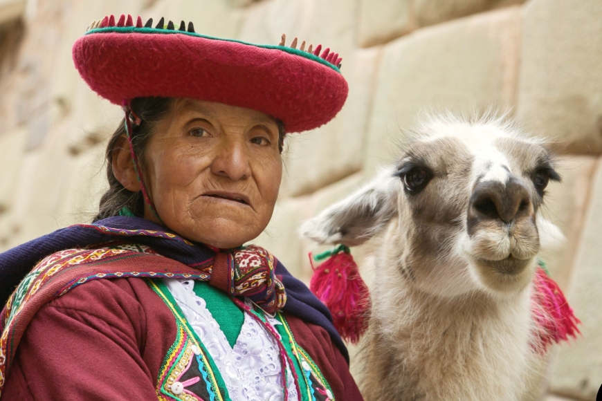 Cuzco, historyczna stolica Imperium Inków, położone jest w południowo-centralnym Peru.