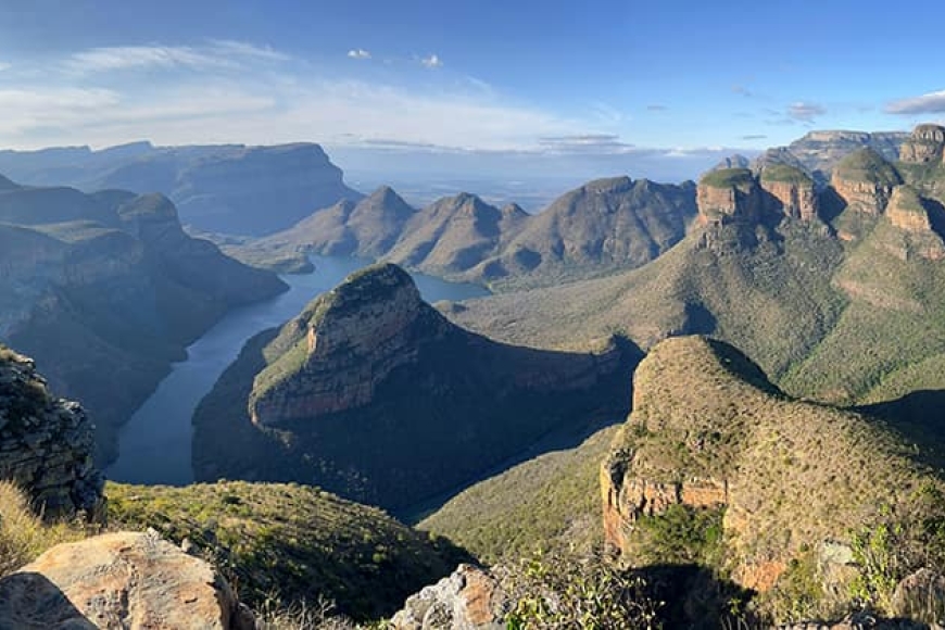 Kanion, który ma kolor zieleni. Dlaczego Panorama Route to najpiękniejsza droga Afryki?