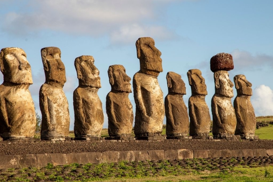 Historia Rapa Nui (Wyspa Wielkanocna), jej posągów Moai i ewolucji