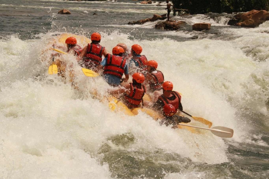 rafting na Zambezi