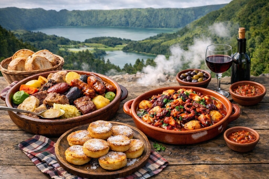 Kuchnia Azorów – tradycje kulinarne wulkanicznych wysp Atlantyku