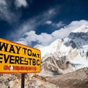 Everest Base Camp od strony Tybetu – pod północną ścianą góry gór