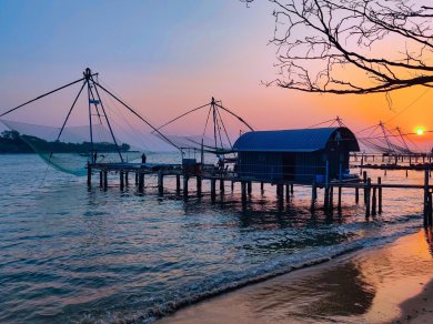 Kerala plaża wycieczka Prestige Tours
