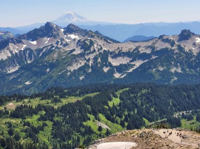 rainier gora USA wycieczka wakacje przygoda