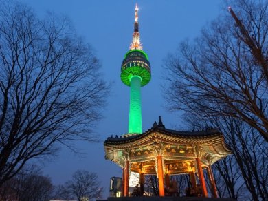 wycieczka na wieżę N’Seoul Tower