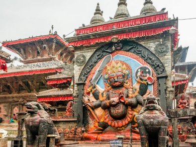 Zwiedzanie Katmandu