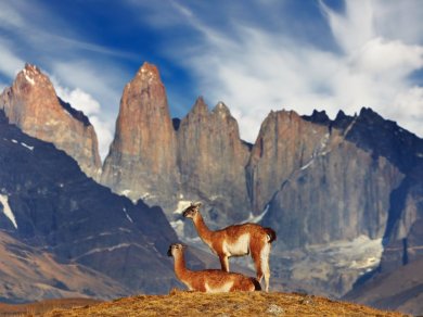 slakne wieże TORRES DEL PAINE (WYCIECZKA DO CHILE)