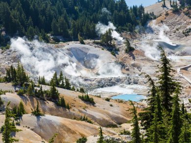 LASSEN VOLCANIC - zwiedzanie USA