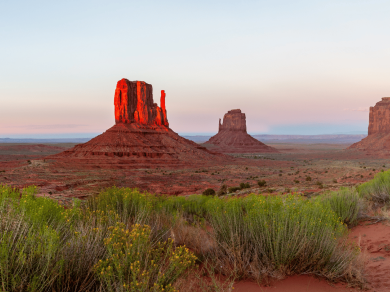 Monument Valley - piękny krajobraz Stanów Zjednoczonych