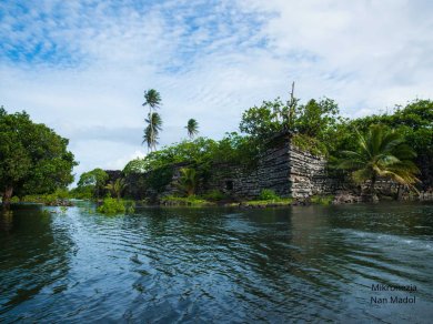 Mikronezja zwiedzanie Nan Madol