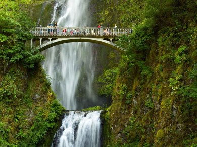 wodospad Multnomah zwiedzanie USA