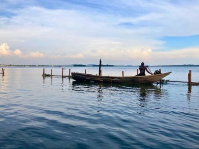Jezioro Wiktorii Uganda