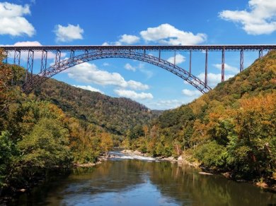 PARK NARODOWY NEW RIVER GORGE wycieczka Prestige Tours