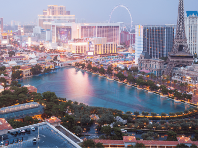 Las Vegas - jedno z najbardziej znanych miejsc w Stanach Zjednoczonych