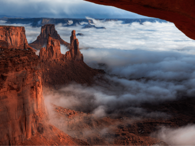 Canyonlands National Park - piękny krajobraz Stanów Zjednoczonych