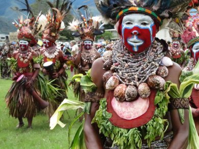 Goroka Show - zgromadzenie plemion