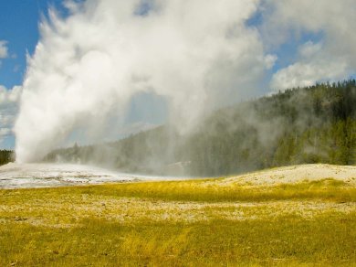 Old Faithful Yellowstone wycieczka