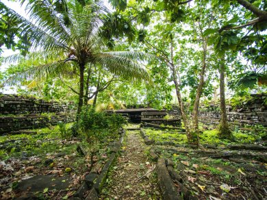 Mikronezja zwiedzanie Nan Madol