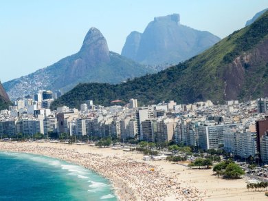 Copacabana w Rio de Janeiro - zwiedzanie