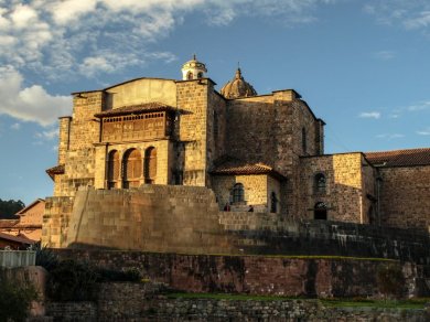 Cuzco - Peru- Świątynia Słońca (Qoricancha)