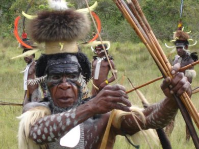 Goroka Show - zgromadzenie plemion