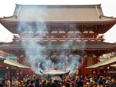 Japonia - zwiedzanie pięknej architektury