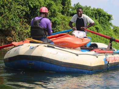 Nil rafting w Ugandzie
