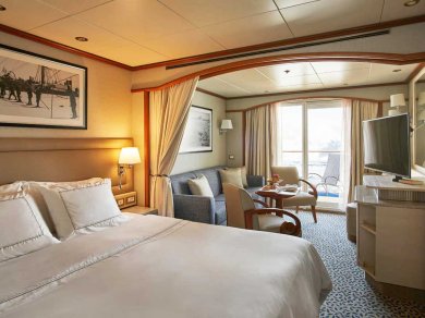Veranda Suite - statek Silver Cloud