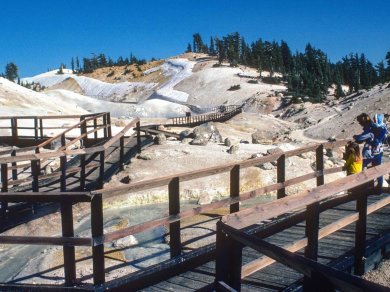 LASSEN VOLCANIC - zwiedzanie USA
