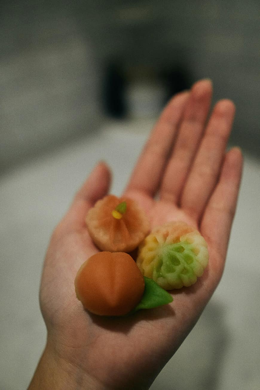 Pyszne i piękne słodyczne Wagashi. Smacznego!